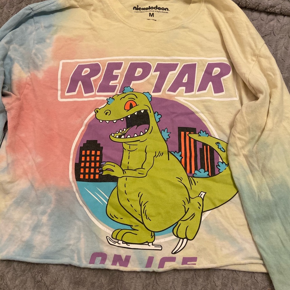 Reptar On Ice Crop Top